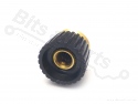 Knop Marshall Zwart/Goud